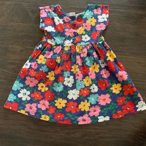 Hanna Andersson Bright Floral Dress 110cm size 5/6